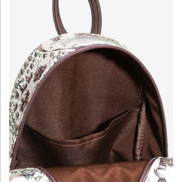 LOUNGEFLY Harry Potter school grounds pattern 2 - Picture 6 of 6